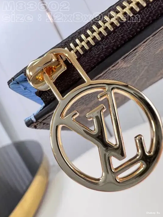 LOUIS VUITTON Holder-12*8*0.8cm Card Romy 0606